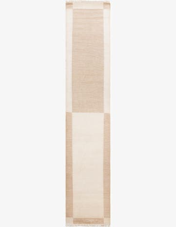 2' 9 x 13' 2 Hand Knotted Darya Wool Runner Rug