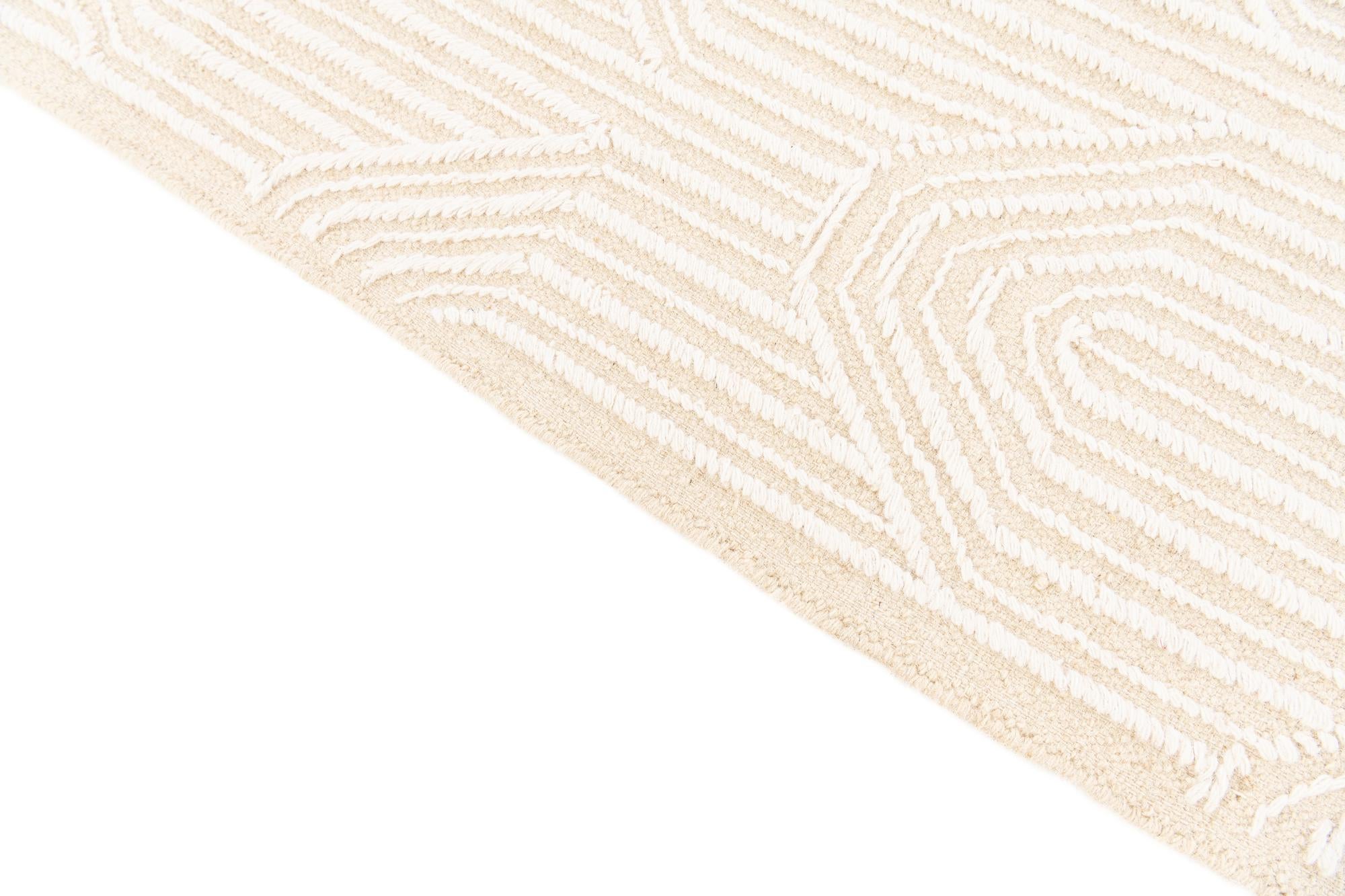 4' 1 x 6' 2 Hand Woven Rug