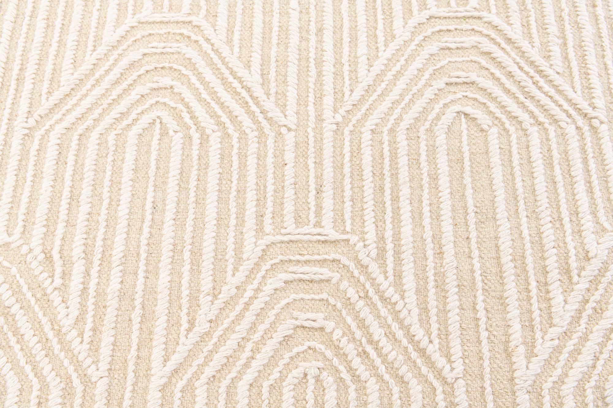 4' 1 x 6' 2 Hand Woven Rug