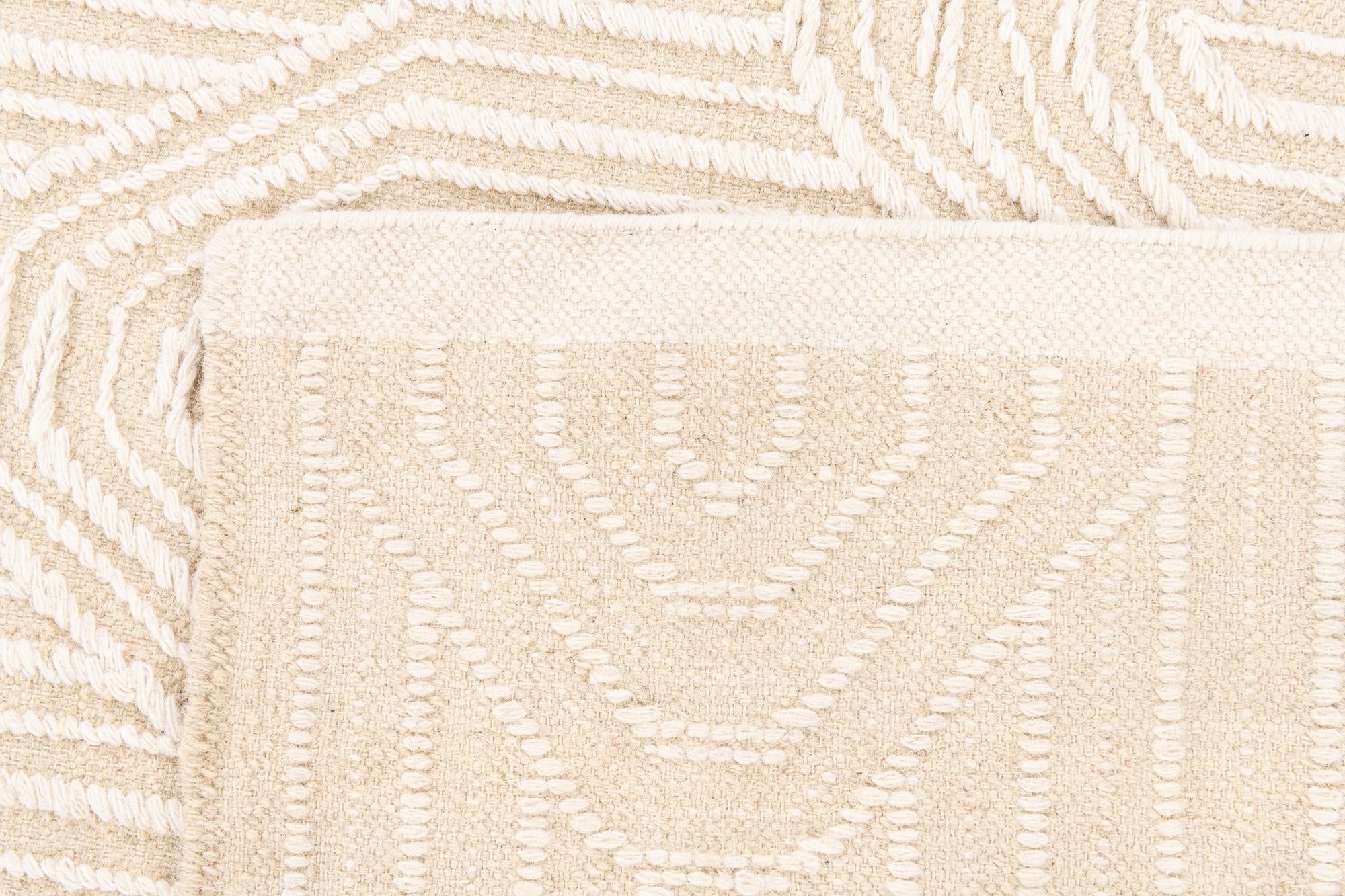 4' 1 x 6' 2 Hand Woven Rug