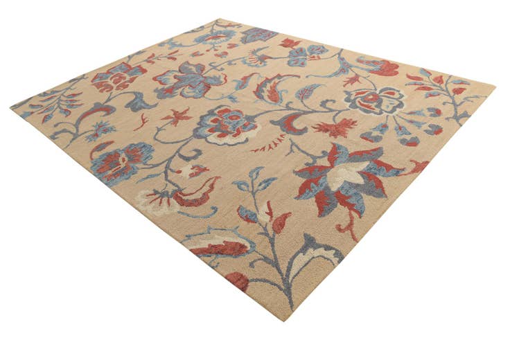 Detail image of 8' x 9' 10 Agra Wool Rug