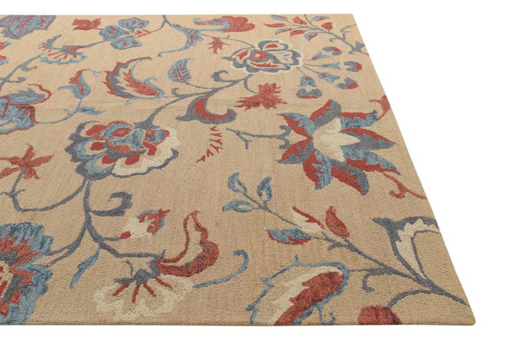 Detail image of 8' x 9' 10 Agra Wool Rug