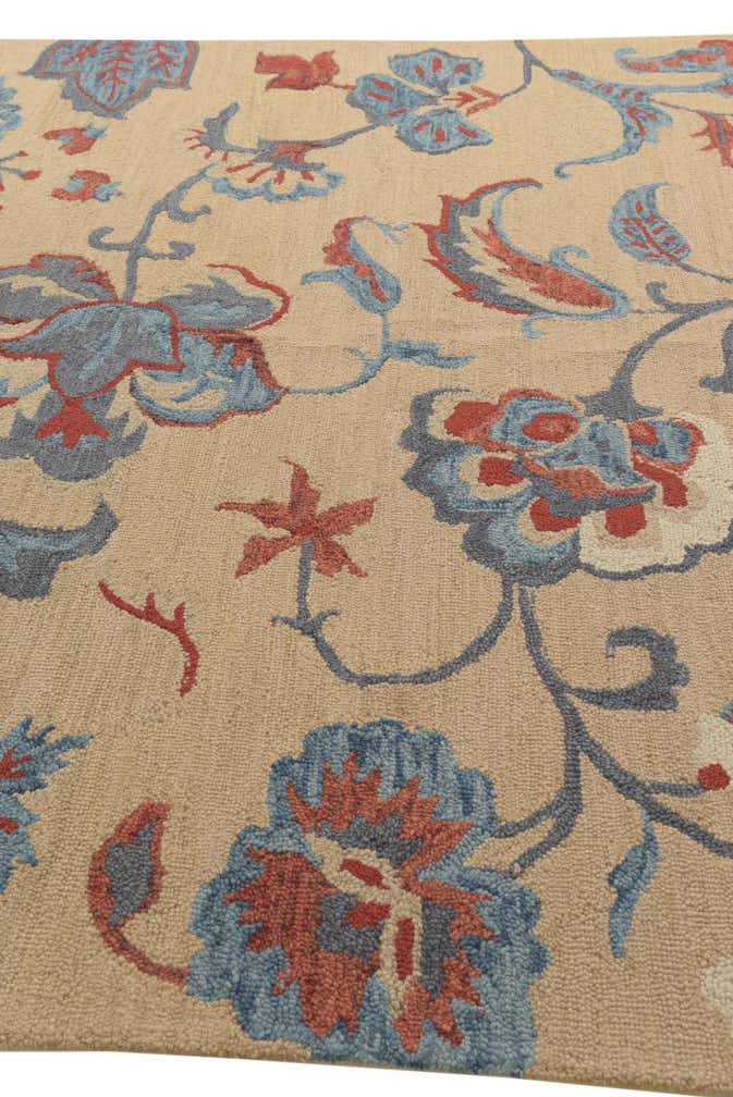 8' x 9' 10 Agra Wool Rug