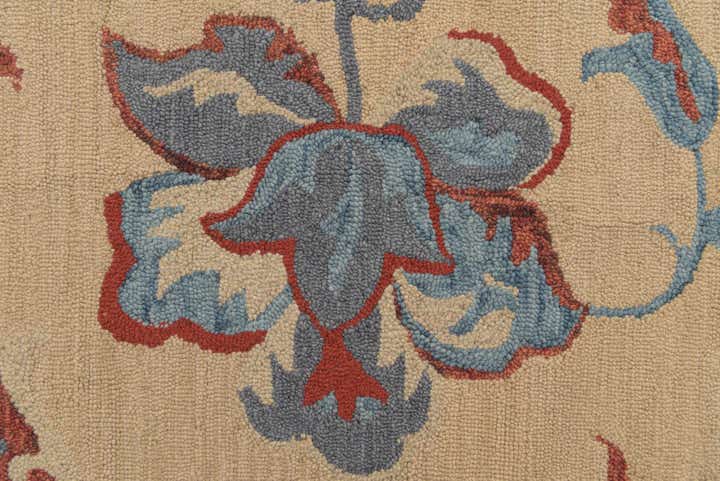 8' x 9' 10 Agra Wool Rug