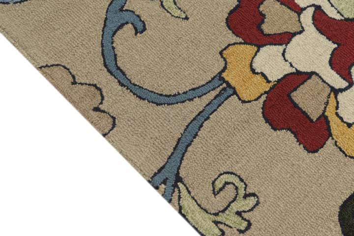 5' 1 x 8' Agra Wool Rug