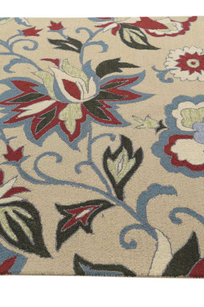 5' x 8' Agra Wool Rug