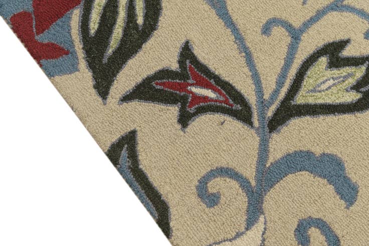 Detail image of 5' x 8' Agra Wool Rug