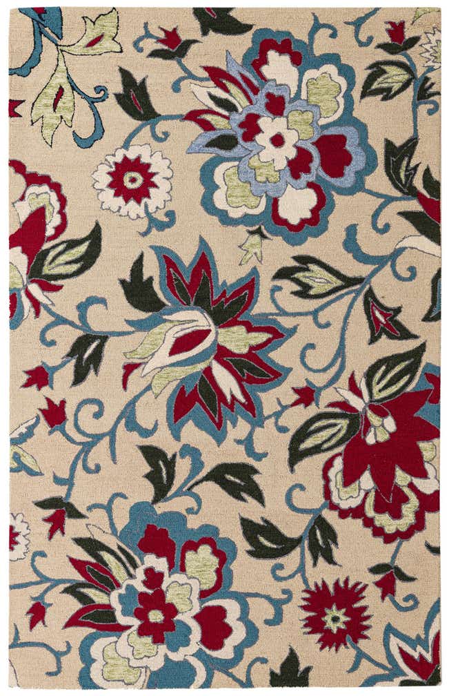 5' x 8' Agra Wool Rug