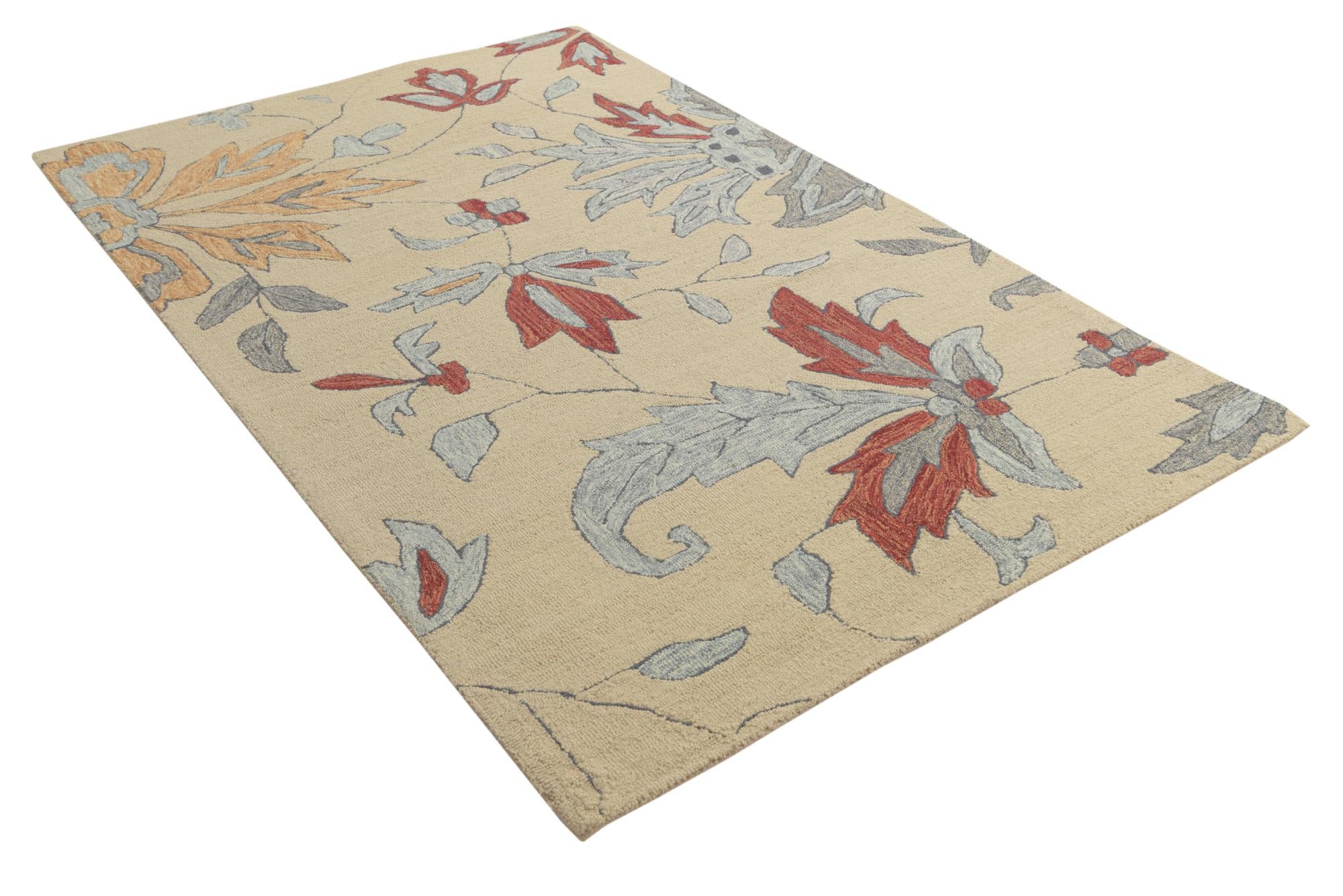 5' 2 x 8' Agra Wool Rug