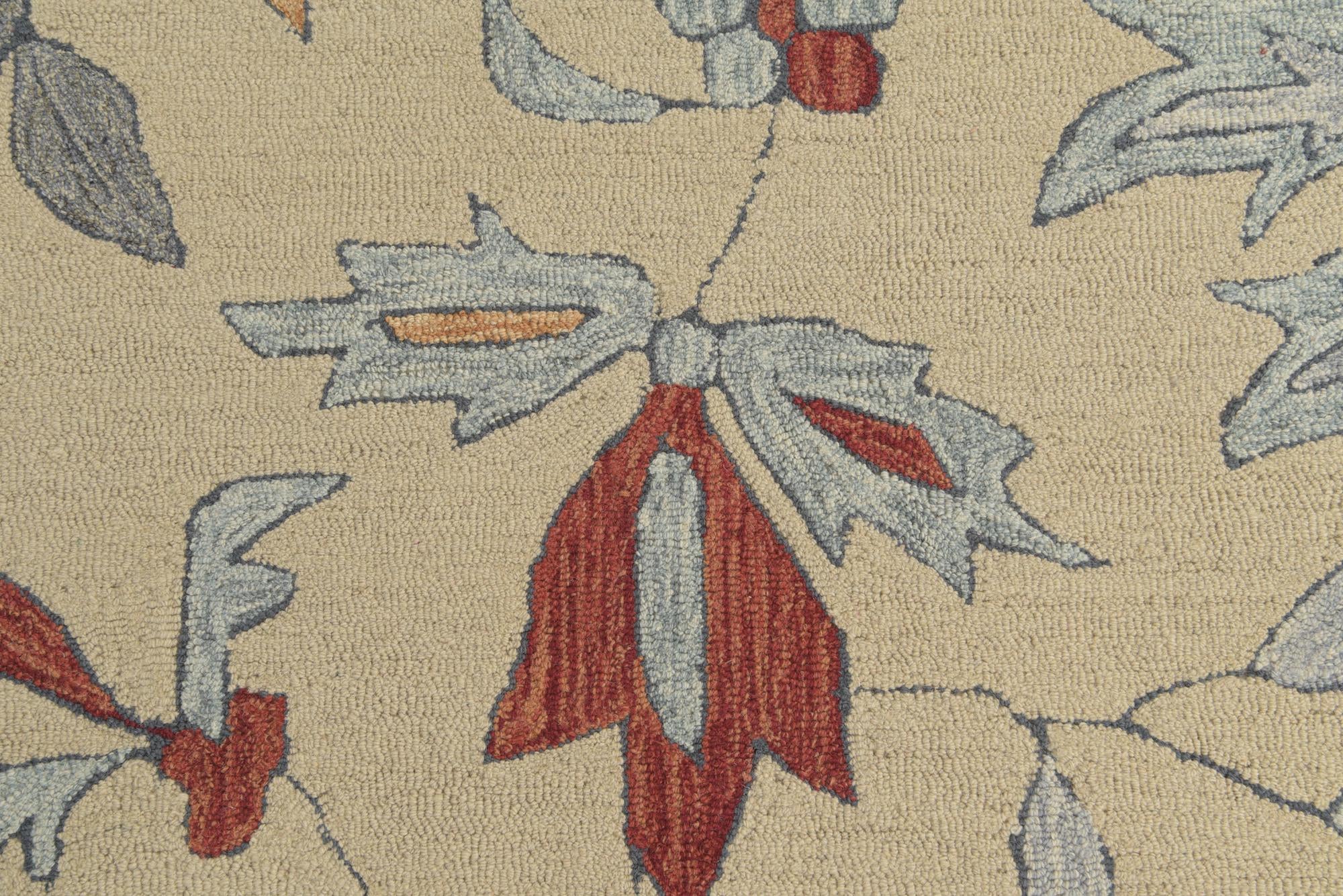 5' 2 x 8' Agra Wool Rug