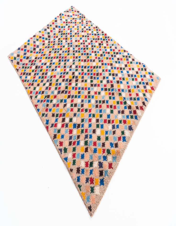 Detail image of 4' 10 x 6' 9  Hand Knotted Balouch Wool Rug