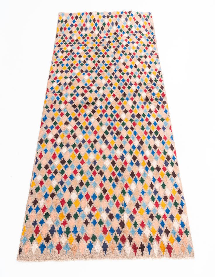 Detail image of 4' 10 x 6' 9  Hand Knotted Balouch Wool Rug