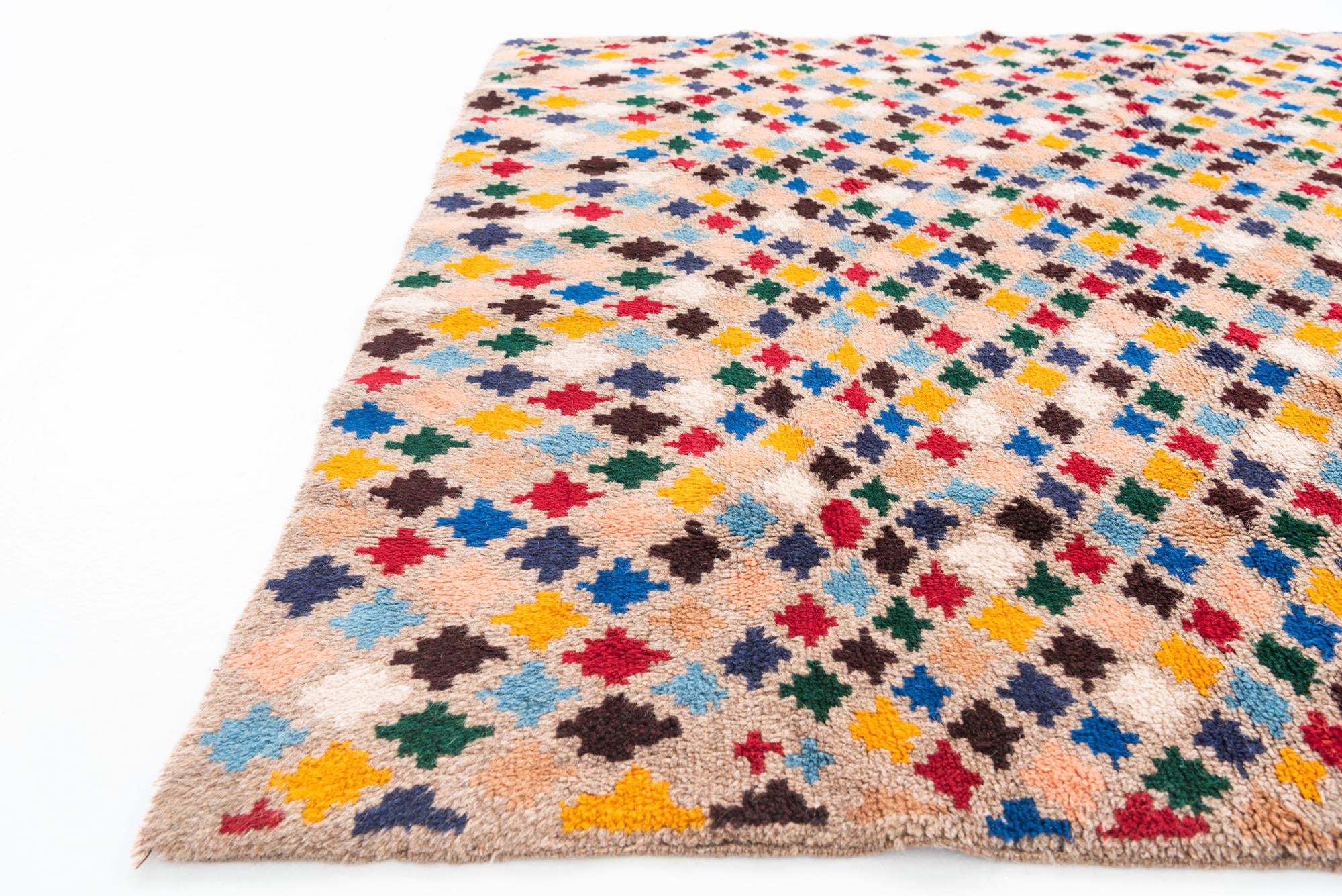 4' 10 x 6' 9 Hand Knotted Balouch Wool Rug