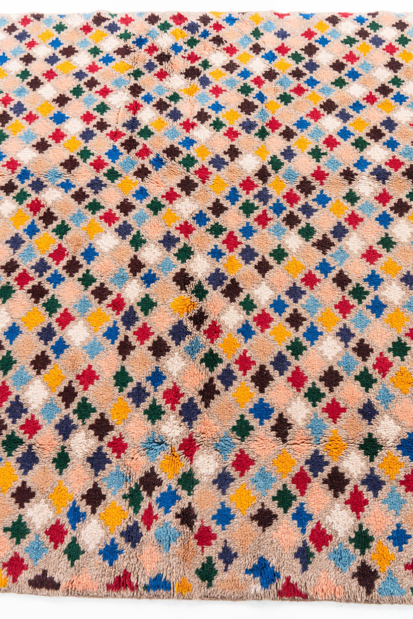 4' 10 x 6' 9 Hand Knotted Balouch Wool Rug