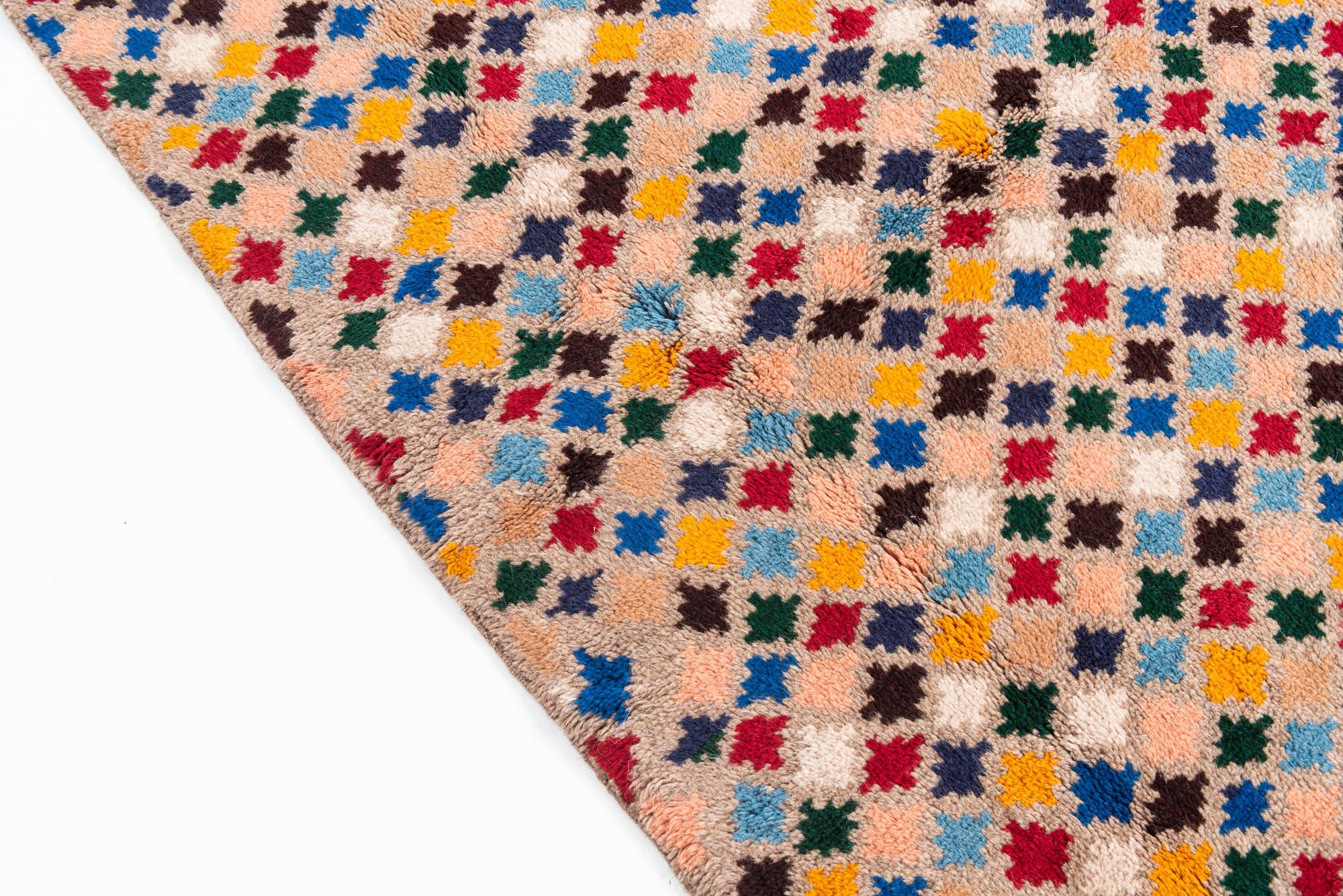 4' 10 x 6' 9 Hand Knotted Balouch Wool Rug