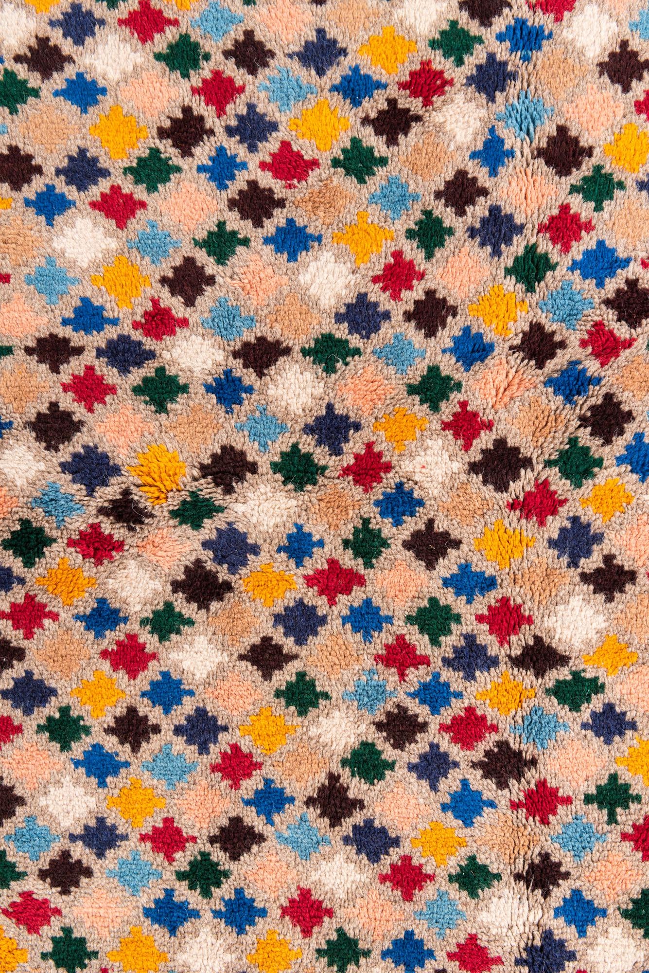 4' 10 x 6' 9 Hand Knotted Balouch Wool Rug