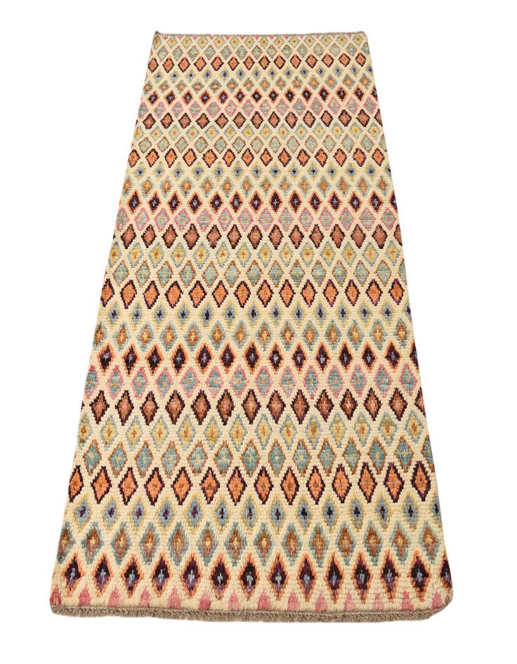 Detail image of 4' 2 x 6' 1  Hand Knotted Balouch Wool Rug