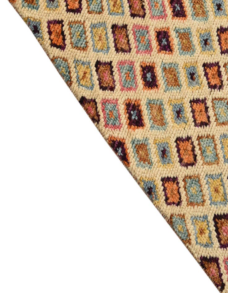 Detail image of 4' 2 x 6' 1  Hand Knotted Balouch Wool Rug