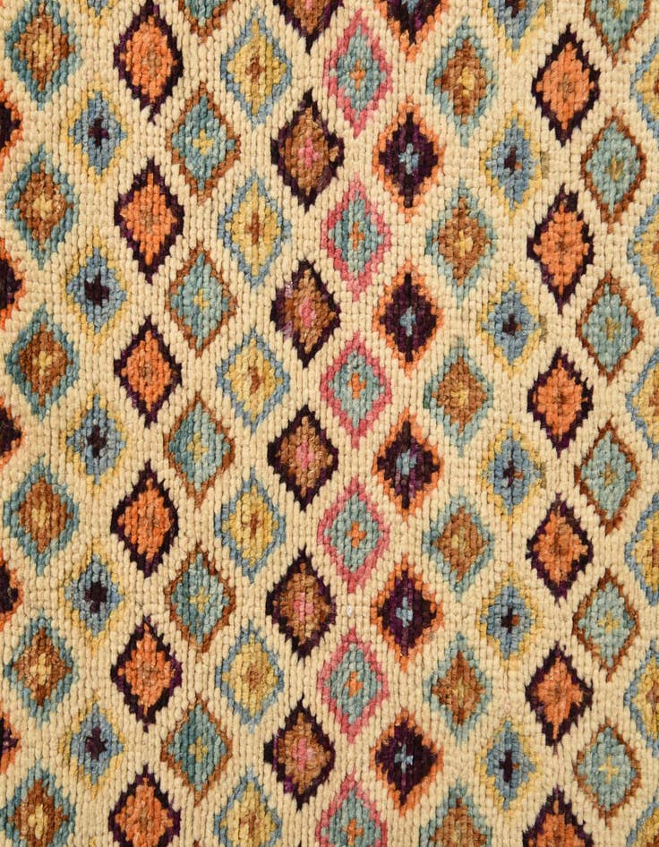 Detail image of 4' 2 x 6' 1  Hand Knotted Balouch Wool Rug