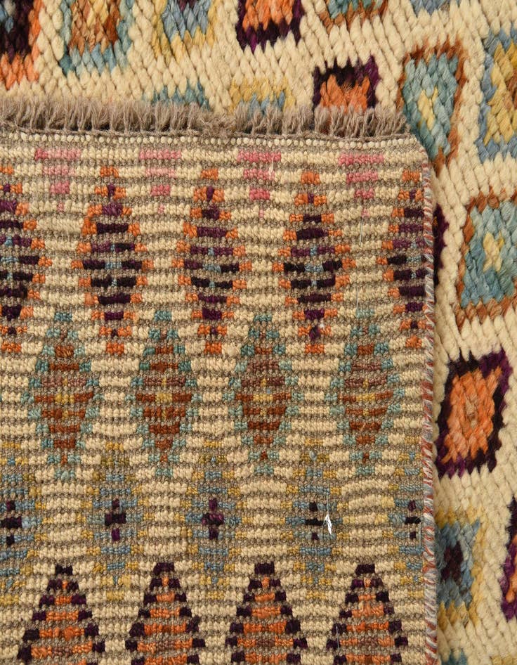 Detail image of 4' 2 x 6' 1  Hand Knotted Balouch Wool Rug