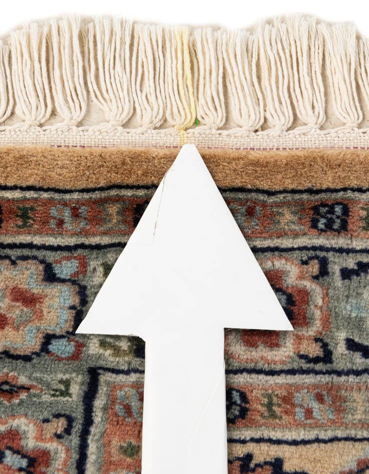 Detail image of 2' 7 x 4' 6  Hand Knotted Bokhara Oriental Wool Rug