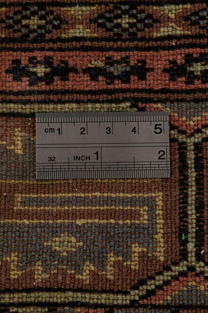 4' x 6' 5 Hand Knotted Bokhara Oriental Rug