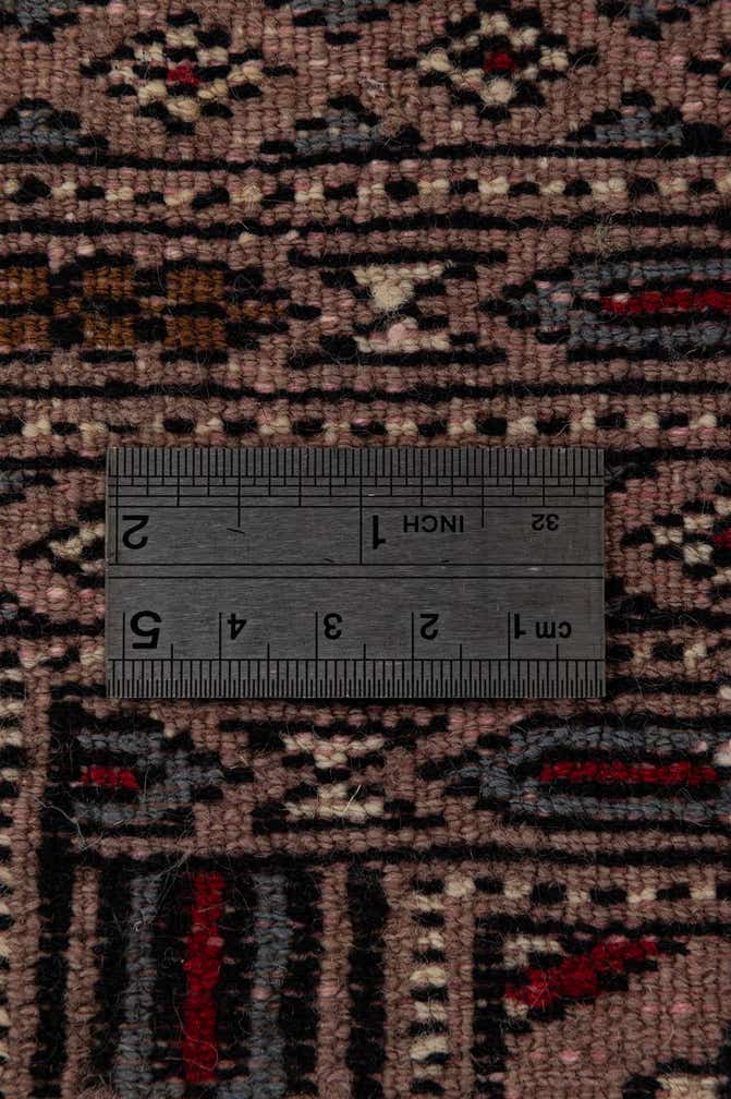 8' 3 x 9' 11 Hand Knotted Bokhara Oriental Wool Rug