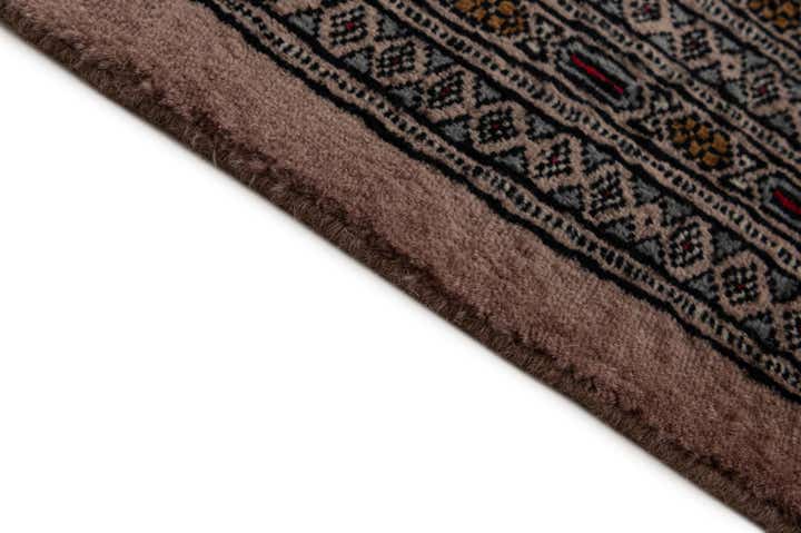 8' 3 x 9' 11 Hand Knotted Bokhara Oriental Wool Rug