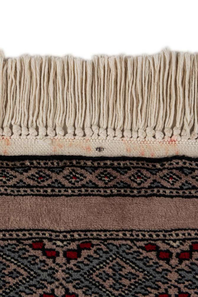 8' 3 x 9' 11 Hand Knotted Bokhara Oriental Wool Rug