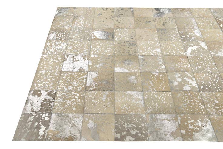 Detail image of 5' 1 x 7' 10 Cowhide Rug