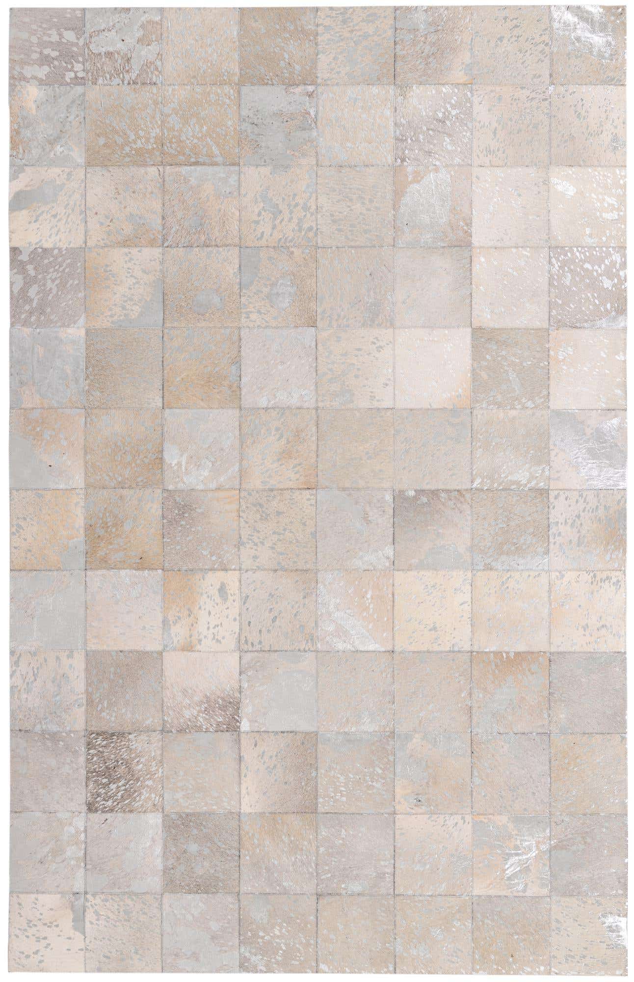5' 1 x 7' 10 Cowhide Rug
