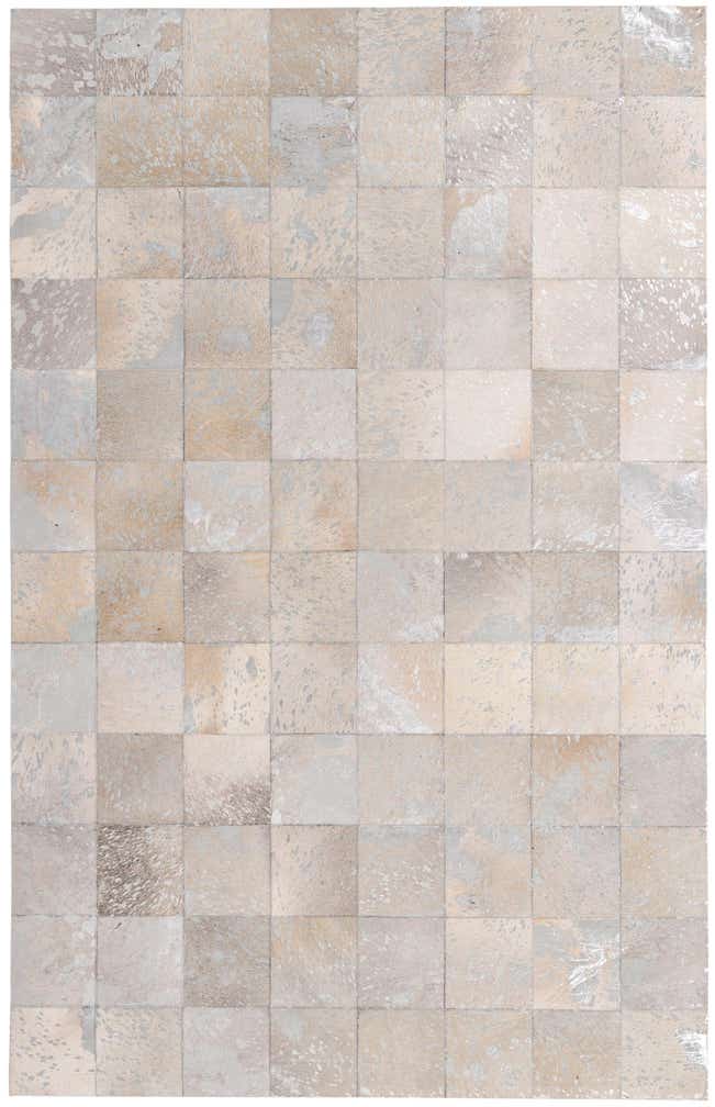 5' 1 x 7' 10 Cowhide Rug