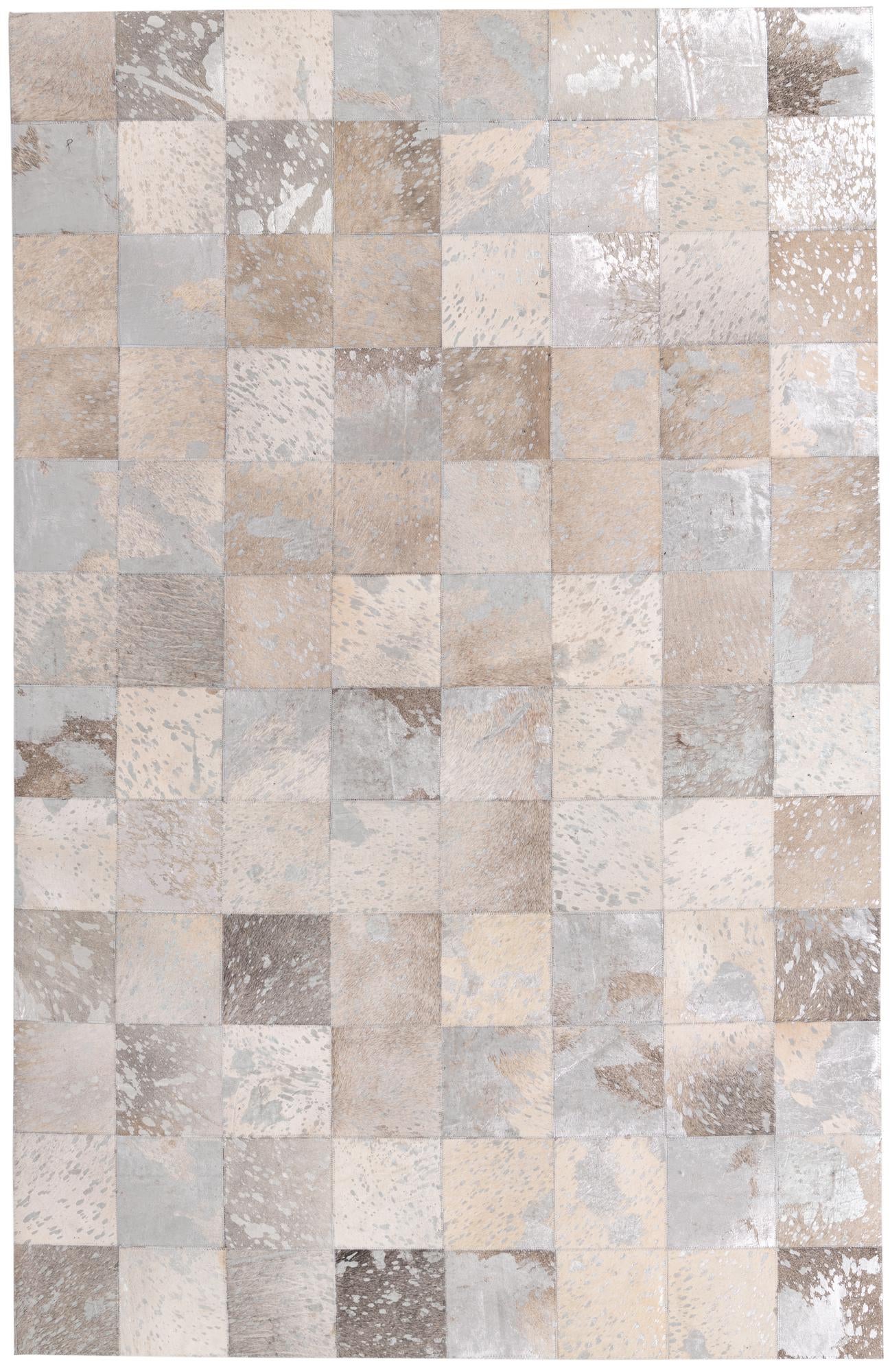 5' 1 x 7' 10 Cowhide Rug