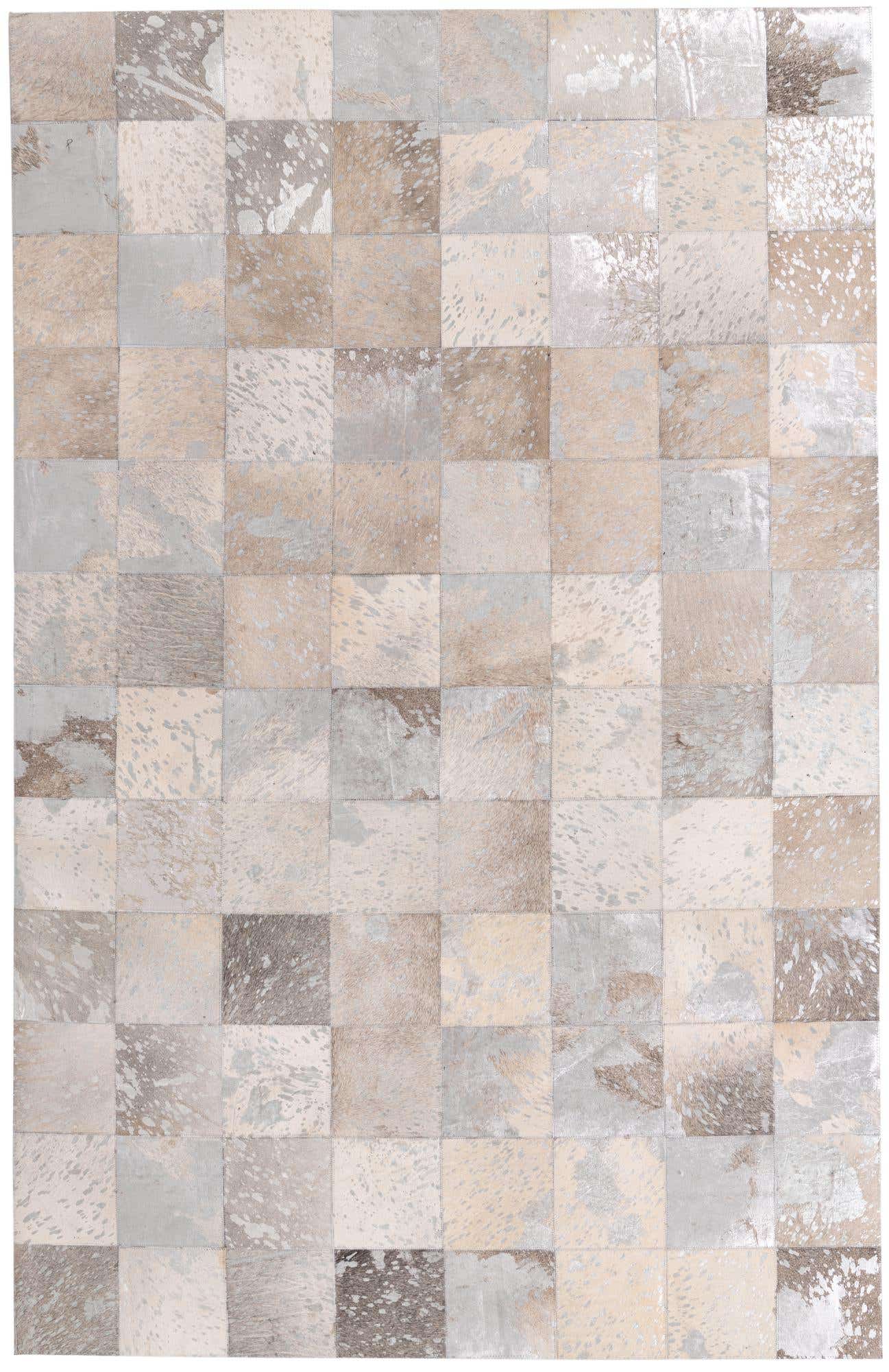5' 1 x 7' 10 Cowhide Rug
