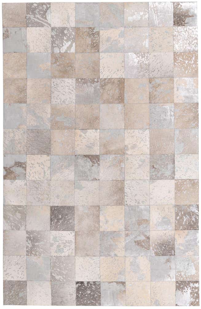 5' 1 x 7' 10 Cowhide Rug