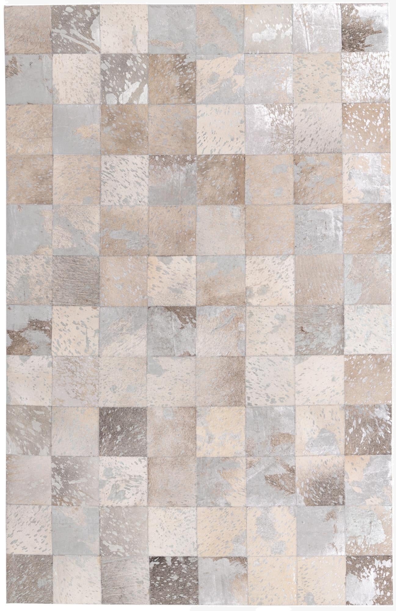 5' 1 x 7' 10 Cowhide Rug