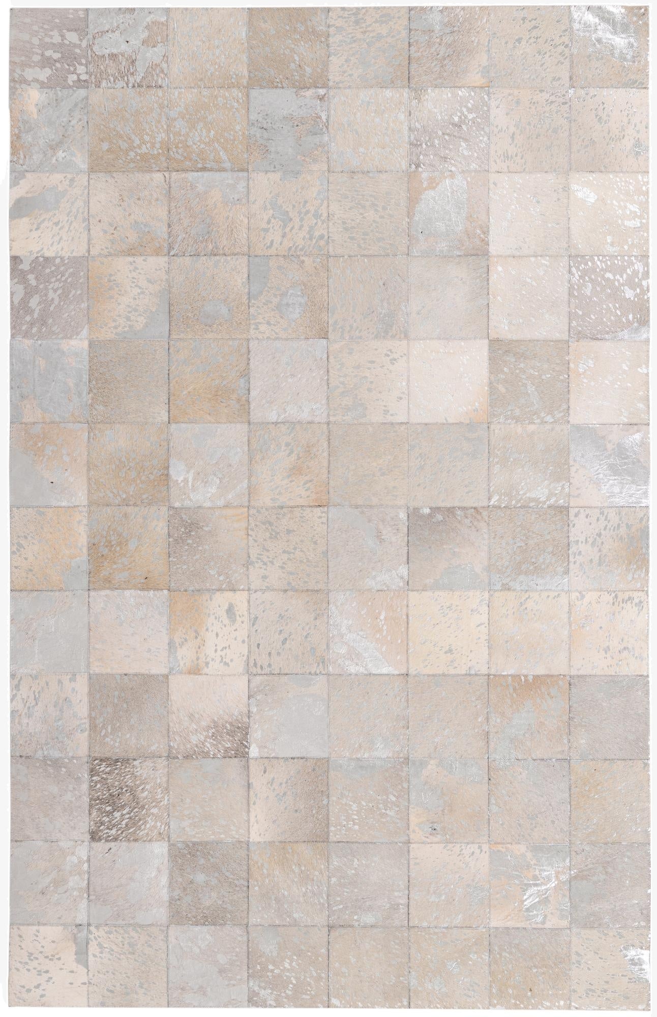 5' 1 x 7' 10 Cowhide Rug