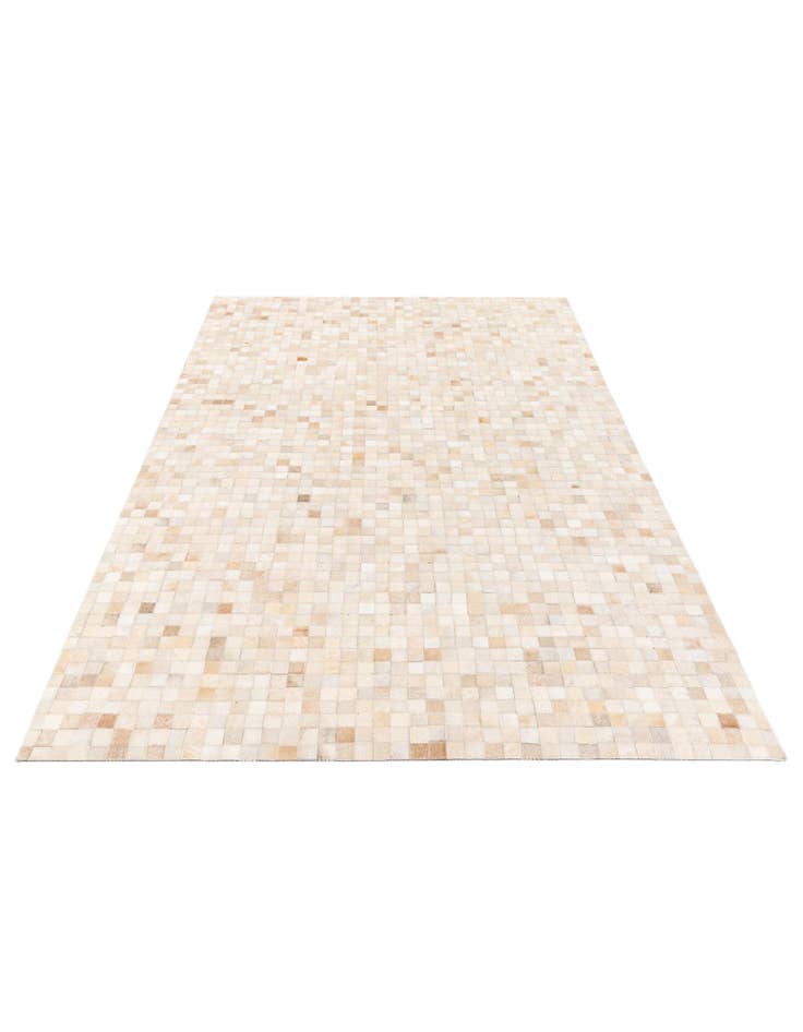 Detail image of 5' 1 x 7' 10 Cowhide Stocks Rug