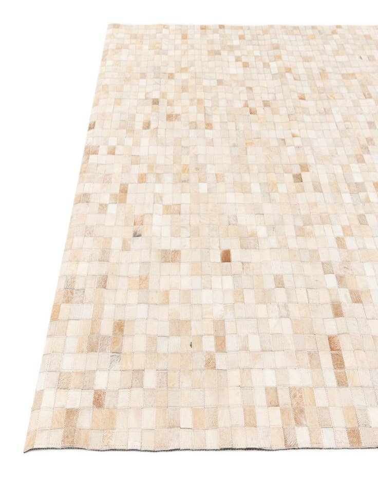 Detail image of 5' 1 x 7' 10 Cowhide Stocks Rug