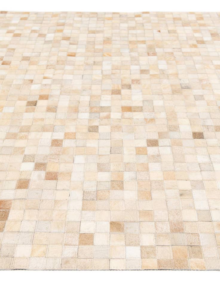 Detail image of 5' 1 x 7' 10 Cowhide Stocks Rug