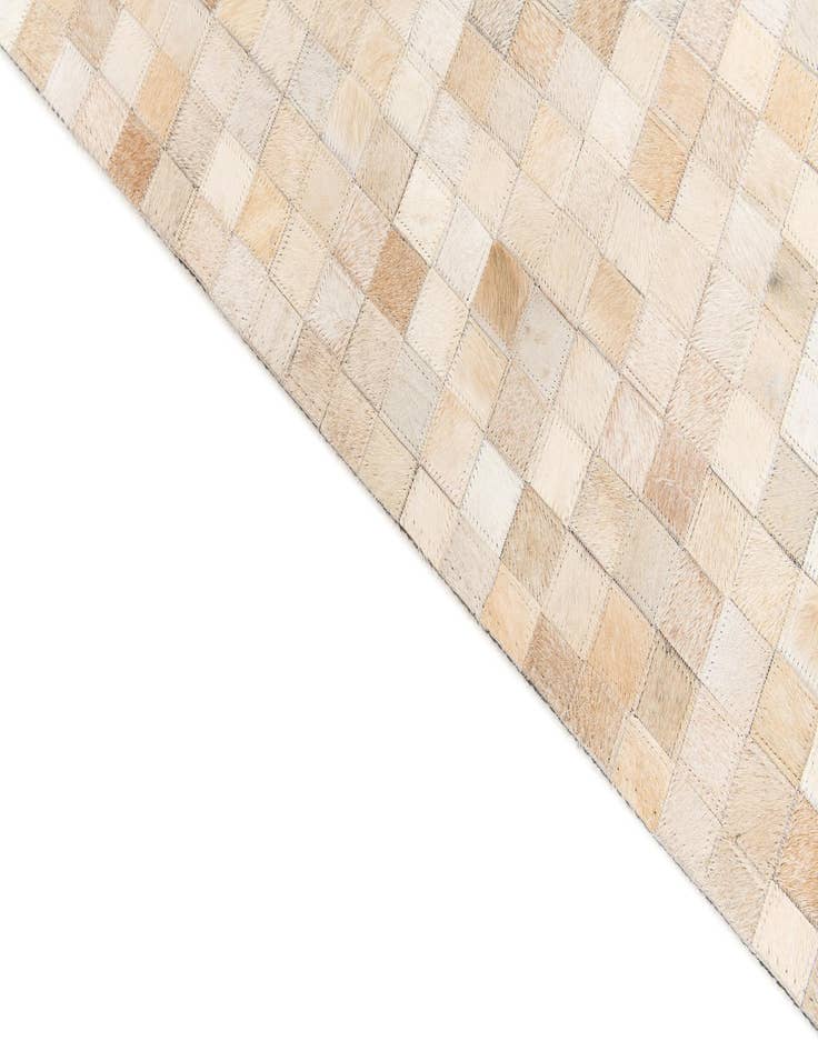 Detail image of 5' 1 x 7' 10 Cowhide Stocks Rug