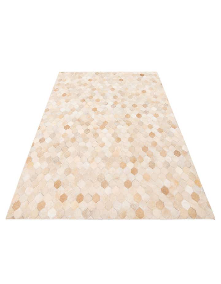 3' 11 x 6' Cowhide Stocks Rug