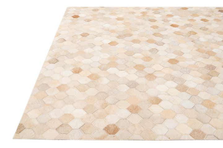 3' 11 x 6' Cowhide Stocks Rug