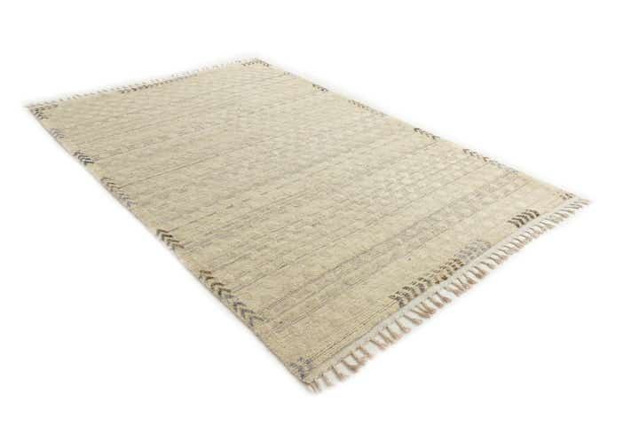 6' 7 x 10' 1 Hand Knotted Darya Wool Rug