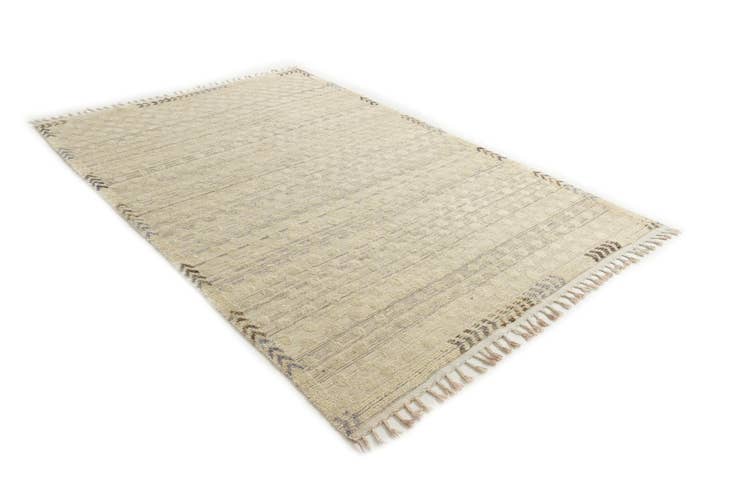 Detail image of 6' 7 x 10' 1 Hand Knotted Darya Wool Rug
