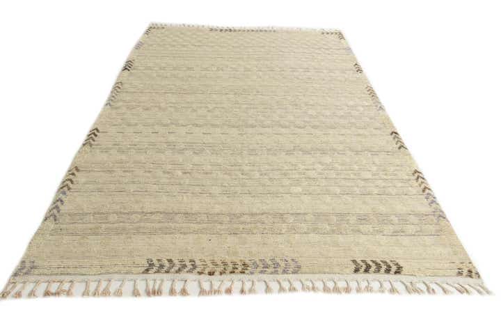 6' 7 x 10' 1 Hand Knotted Darya Wool Rug
