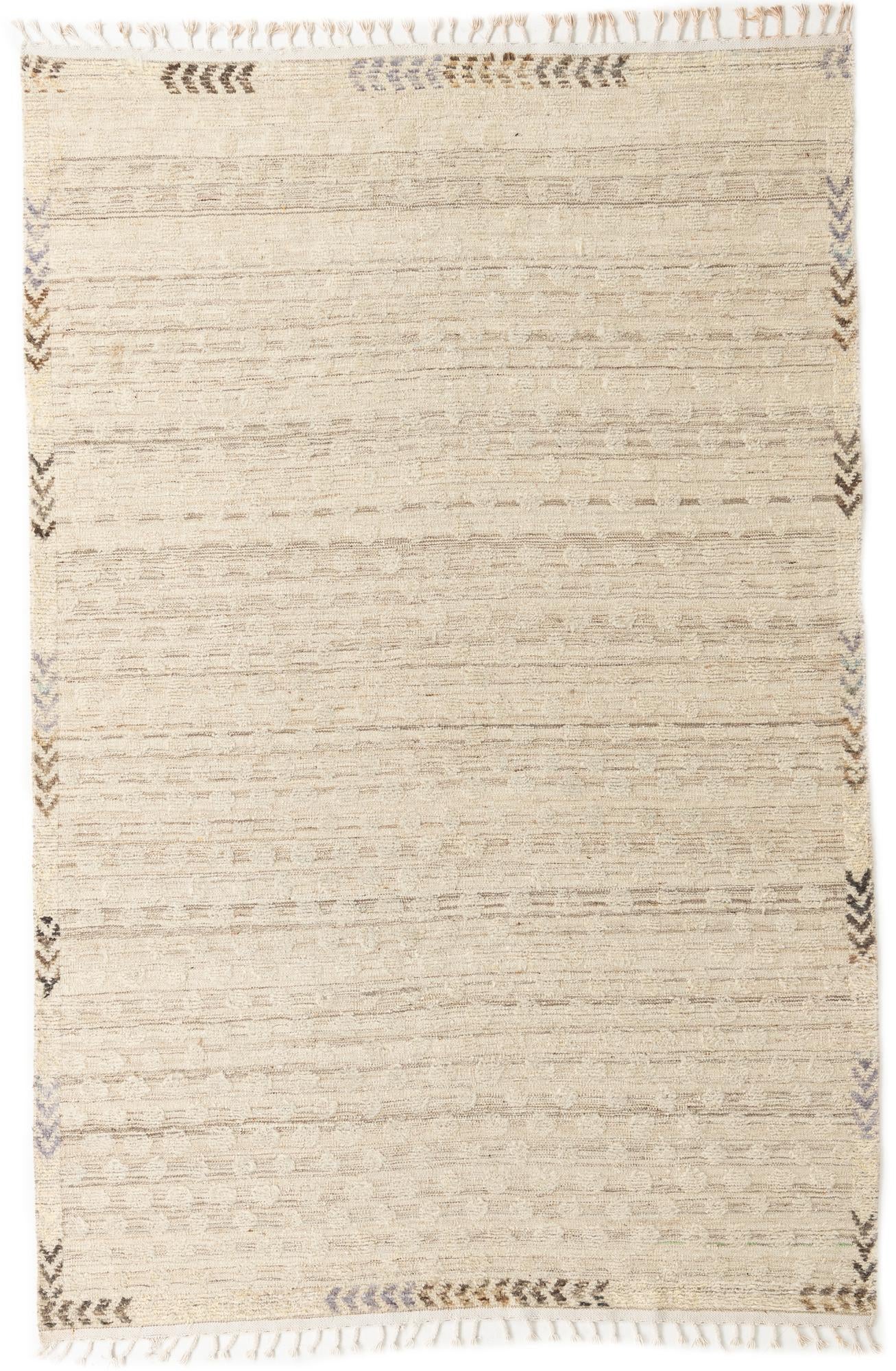 6' 7 x 10' 1 Hand Knotted Darya Wool Rug
