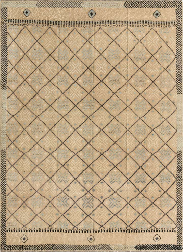 8' 7 x 11' 10 Hand Knotted Darya Wool Rug