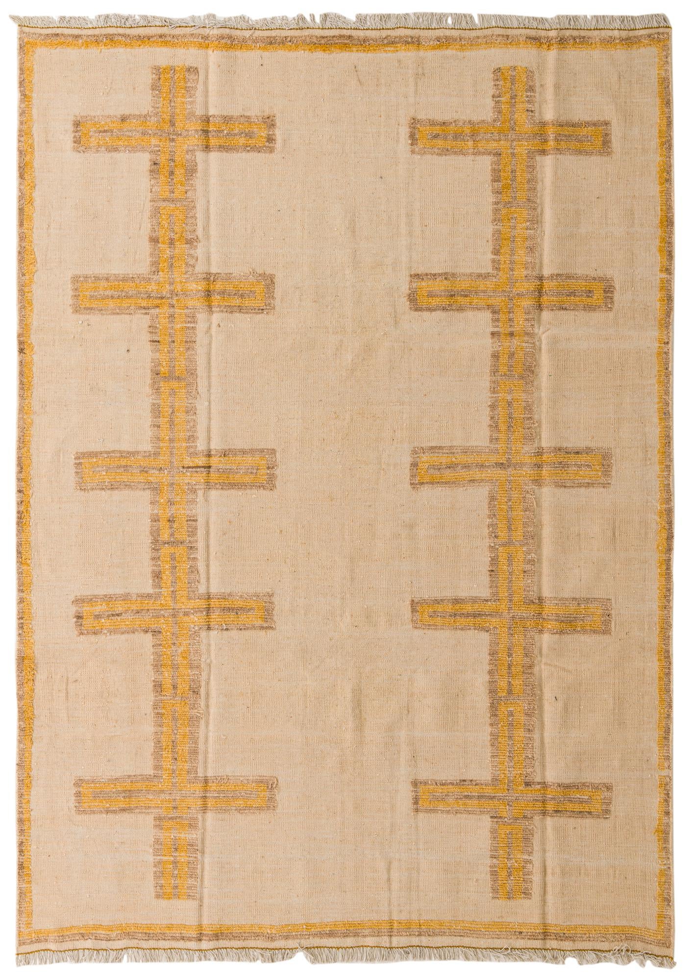7' 5 x 10' 6 Hand Knotted Darya Wool Rug