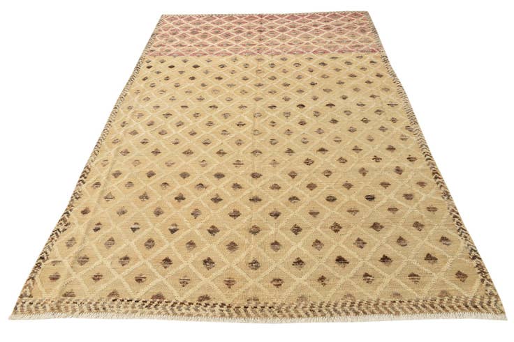 Detail image of 6' 6 x 9' 10 Hand Knotted Darya Wool Rug